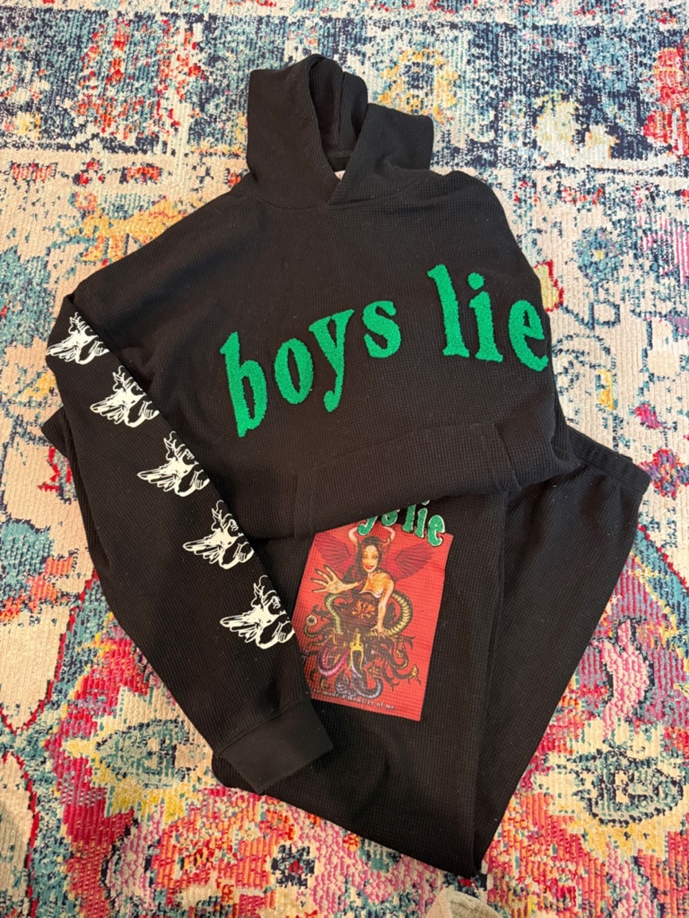 Boys Lie sweatshirt/jogger set